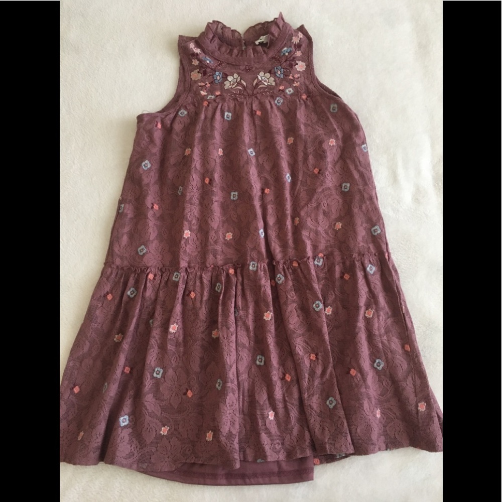 Coco + jaimeson boho embroidered sleeveless dress